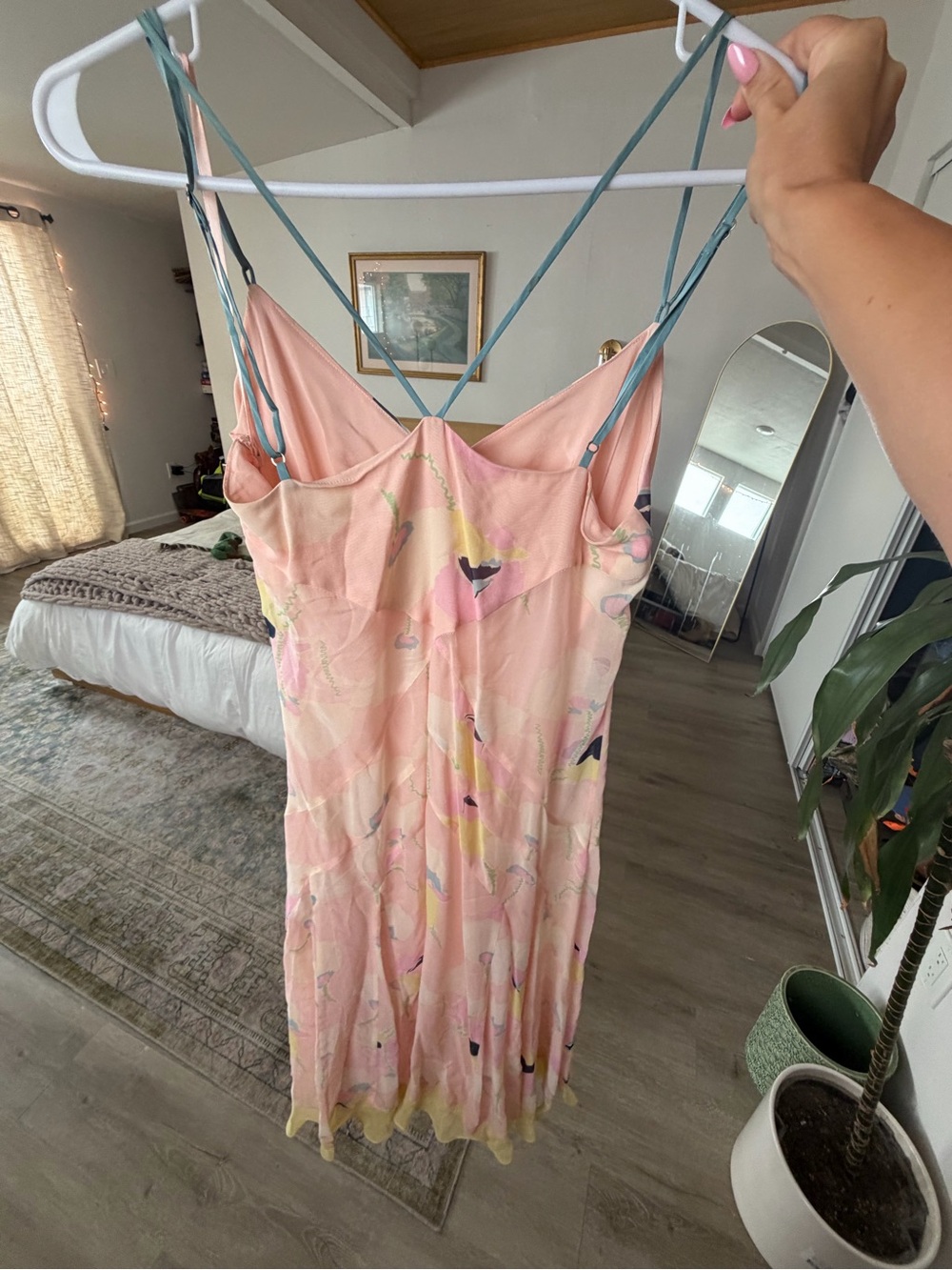2004 Vintage BCBG MaxAzria 100% Silk Dress - Picture 5 of 7